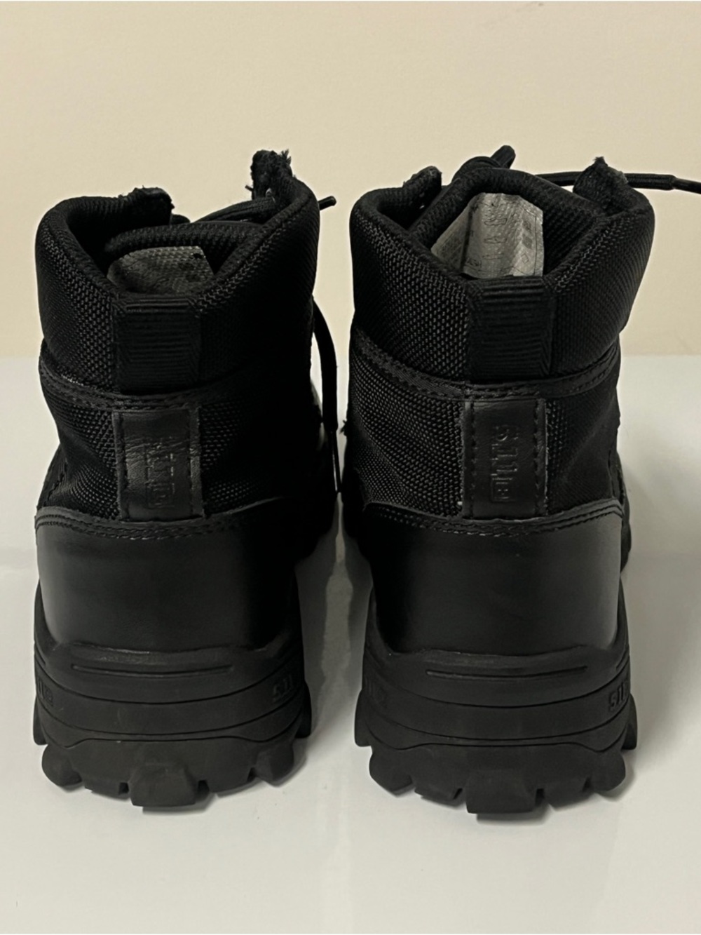 5.11 Tactical Boots Black Speed 3.0 Leather 5" Boots Men's Size 7 - WORN ONCE! - Picture 5 of 12